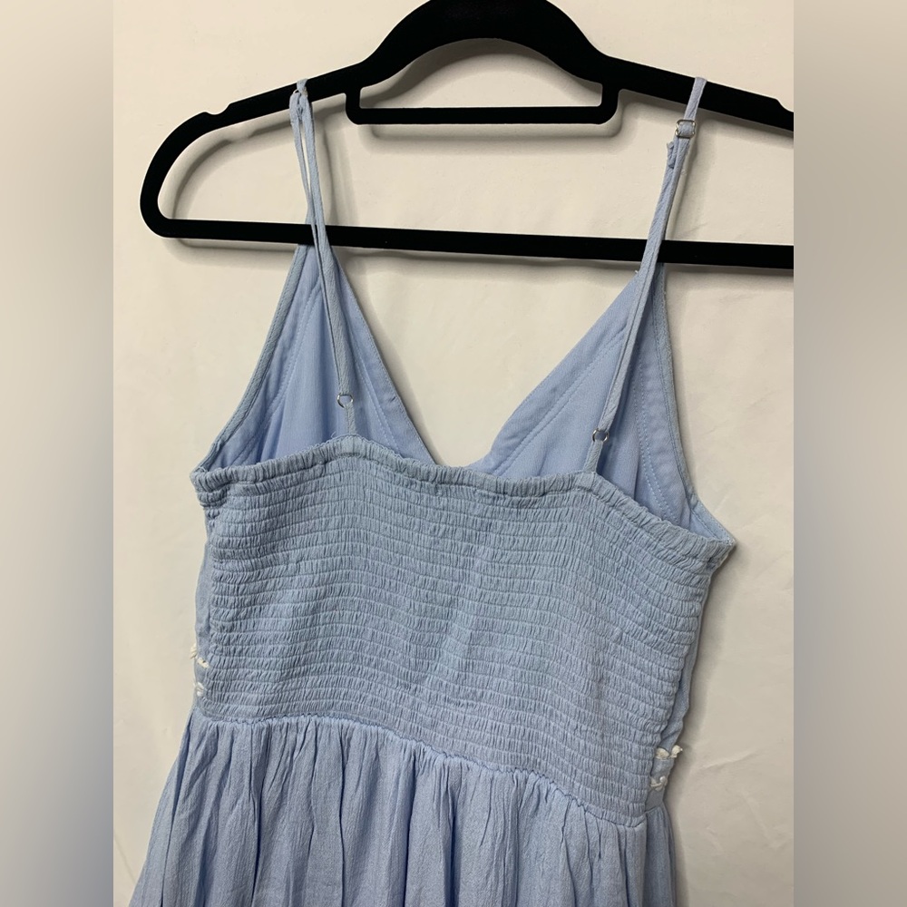 Jopna baby blue maxi sundress with beautiful embroidered detailing Medium - Picture 6 of 10